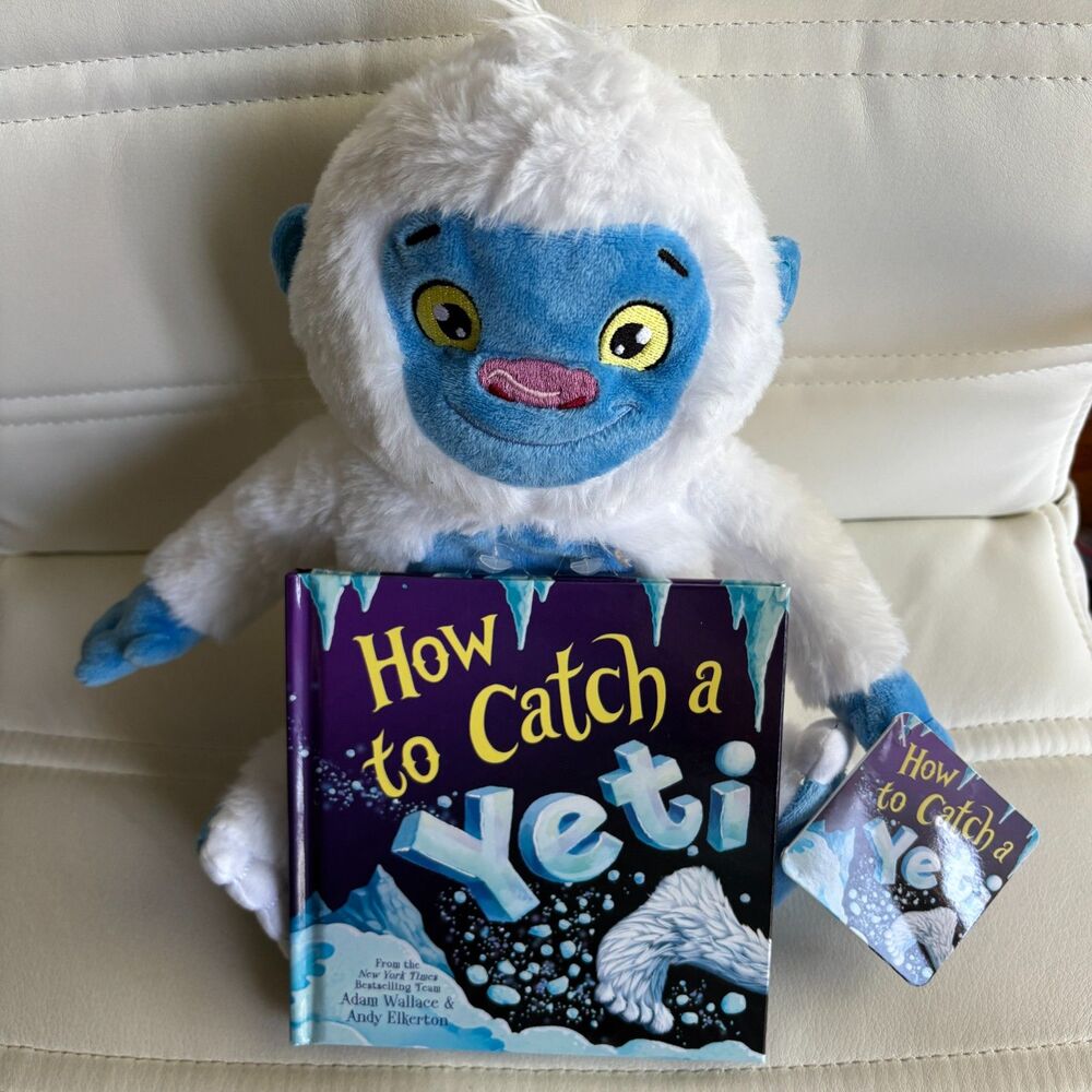 Kohl's Cares How to Catch a Yeti Hardcover Book & Plush Set Adam Wallace NWT